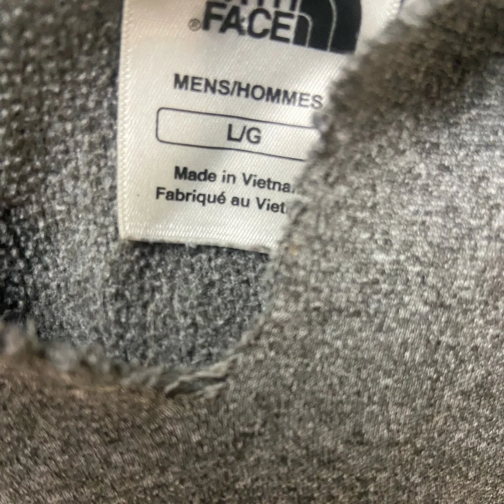 The North Face Men’s Gray Logo Pullover Hoodie Size Men’s Large